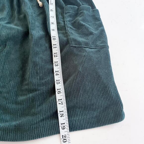 Zara girls green corduroy suspender midi skirt size 13-14 - Picture 9 of 11